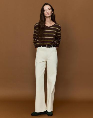 [2종세트] 26FW 마스터핏 기모 테일러드 데님 (딥차콜+크림)