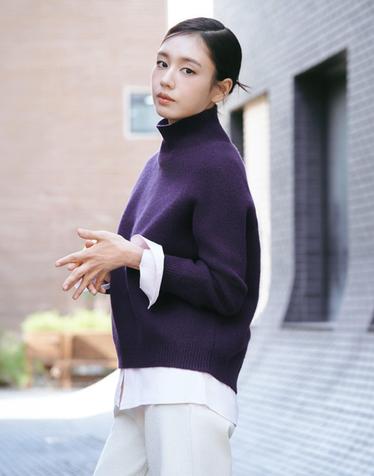 26FW 울야크 코쿤핏 터틀넥 풀오버