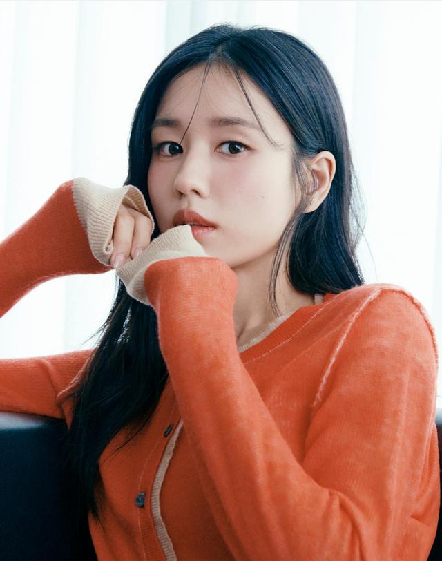 셀렙샵 에디션 셀렙샵에디션 알파카혼방 레이어드 캔디가디건 착용컷