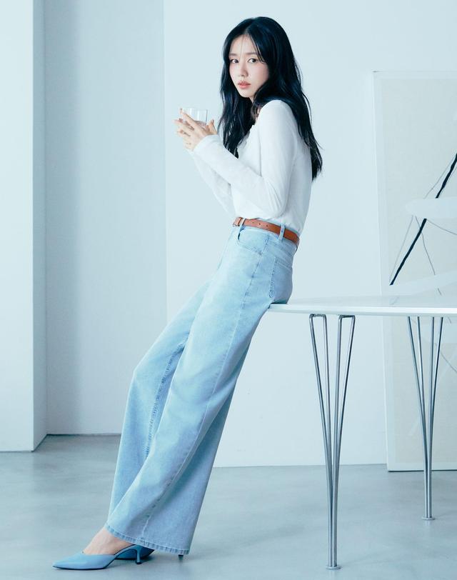 셀렙샵 에디션 셀렙샵에디션 마스터핏 와이드 데님 1종 착용컷