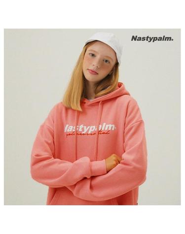 NYPM 시그니쳐 로고 후디 핑크