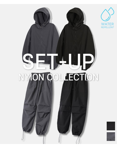 [SET] 윈드 테크 나일론 셋업 2COLOR