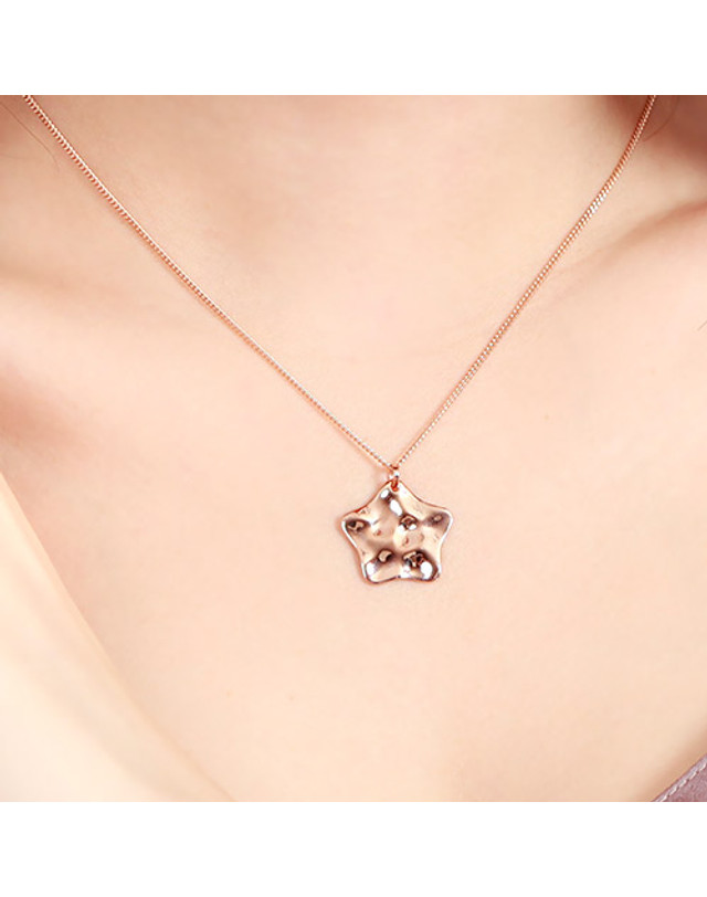 아이비골드 [아이비골드] 14K GOLD 루시 펜던트 LJM3091 착용컷