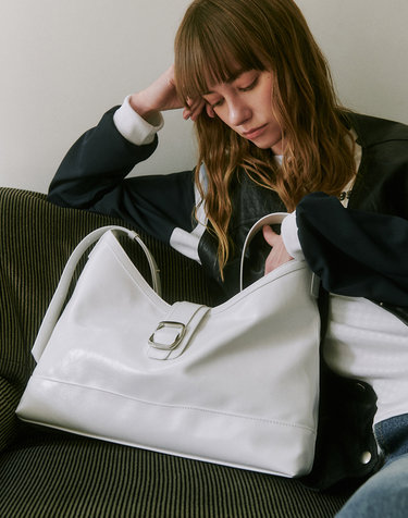 veil bag - white