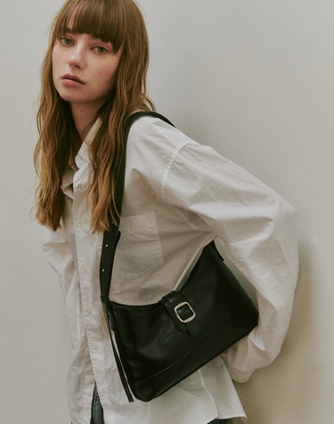 veil middle bag - black