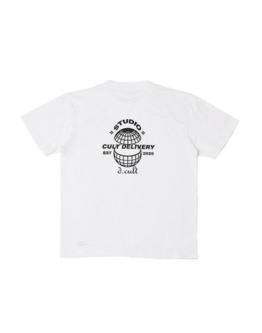 [디컬트] 월드와이드 반팔티 - 화이트