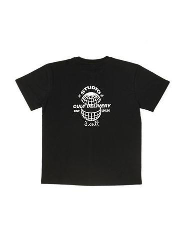 [디컬트] 월드와이드 반팔티 - 블랙