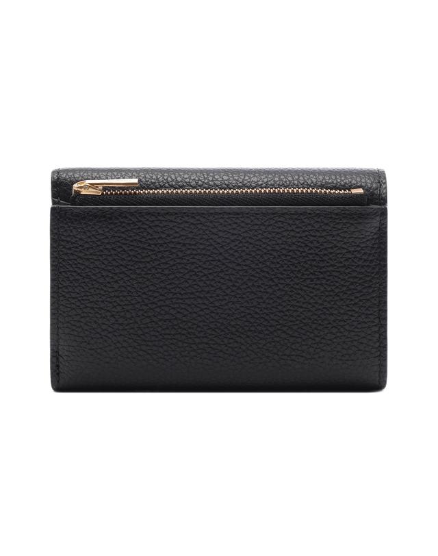 멀버리 25FW 여성 로고 폴디드 반지갑 (RL6665 205 A100 25F) 착용컷