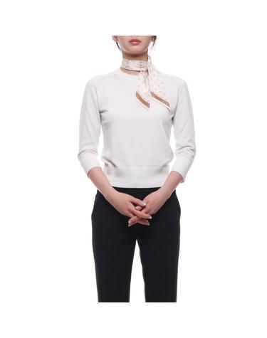 26FW 여성 트리 스키니 스카프 (VS4774 984 H687 26F)