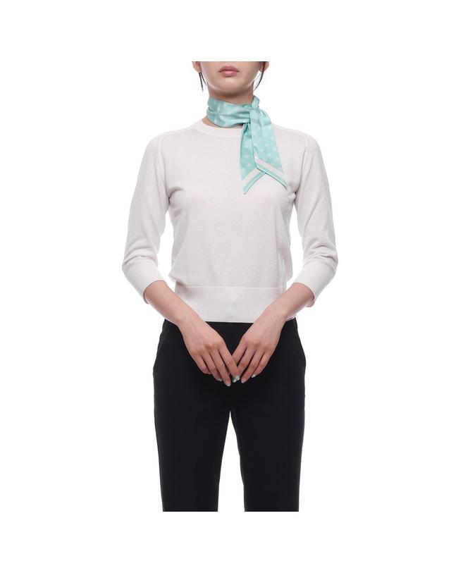 멀버리 26FW 여성 트리 스키니 스카프 (VS4774 984 T629 26F) 착용컷