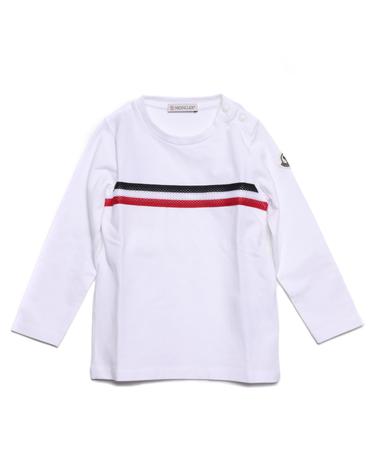 MAGLIA 삼선 긴팔 티셔츠 (8D71420_8790A_001_21S)