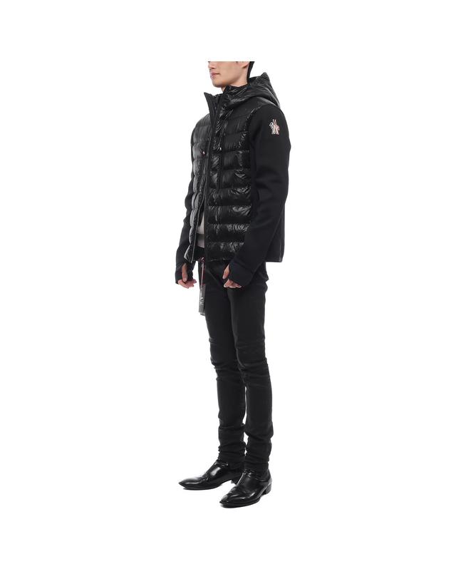 몽클레어 24FW 남성 그레노블 로고 믹스 패딩 점퍼 (9B00012 C9043 999 24F) 착용컷