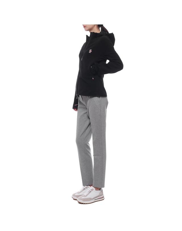 몽클레어 24FW 여성 그레노블 플리스 후드집업 (8G00017 80093 999 24F) 착용컷