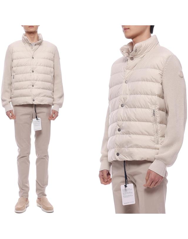 몽클레어 25SS 남성 패딩 코튼 점퍼 (9B00018 M1367 20F 25S) 착용컷