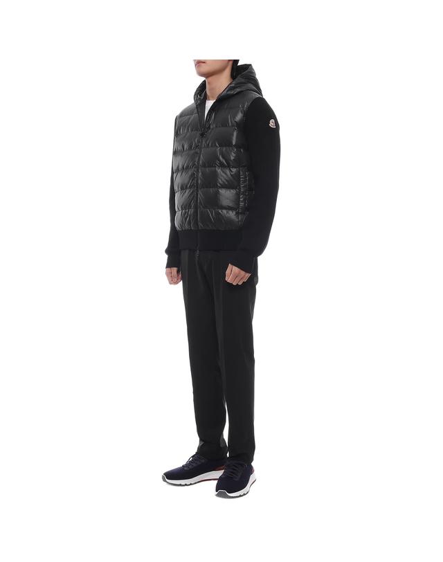몽클레어 25FW 남성 울 믹스 패딩 점퍼 (9B00041 M1131 999 25F) 착용컷