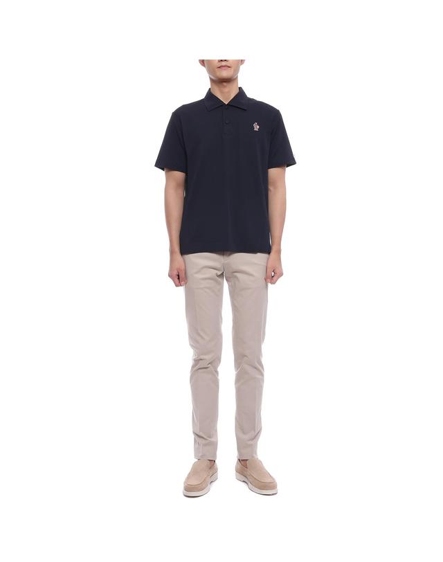 몽클레어 26SS 남성 로고 패치 폴로 반팔티셔츠 (8A00004 89AVZ 742 26S) 착용컷