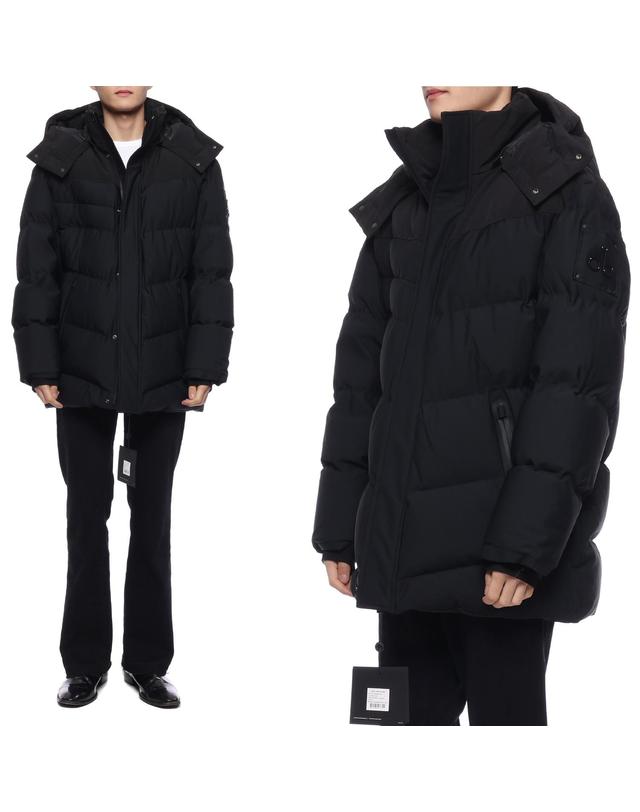 무스너클 남성 SUGAR HILL 롱패딩 (M32MJ216_292_22F) 착용컷
