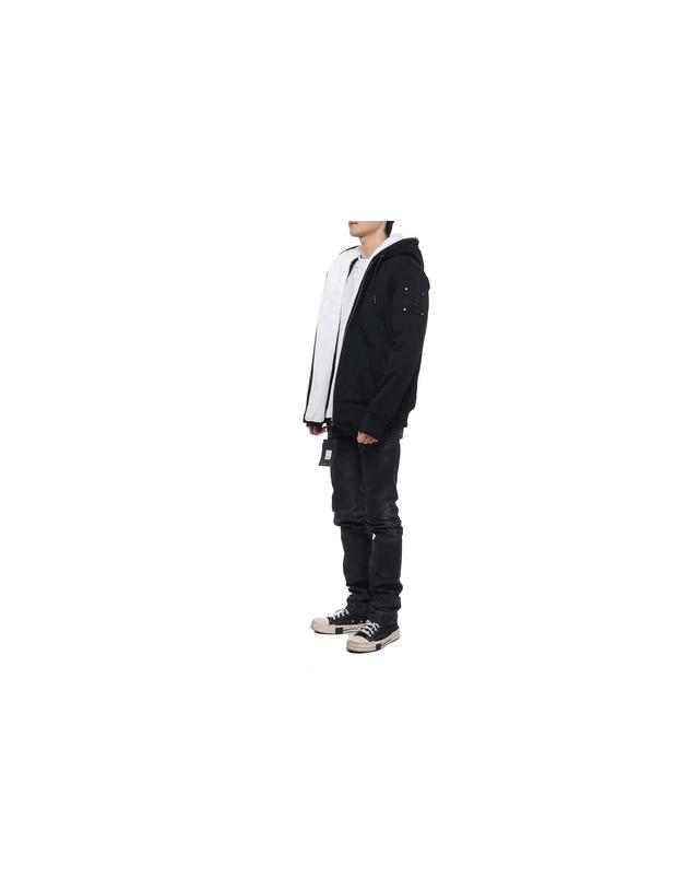 무스너클 23FW 남성 클래식 버니 3 후드집업 (M32MS600 244 23F) 착용컷