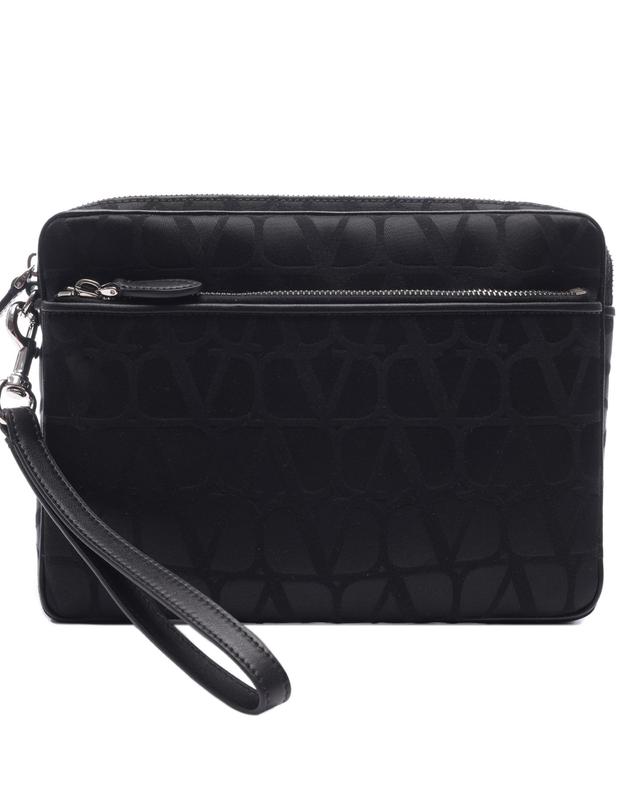 발렌티노 24FW 남성 트왈 이코노그라프 클러치백 (5Y2P0U72 CSH 0NO 24F) 착용컷