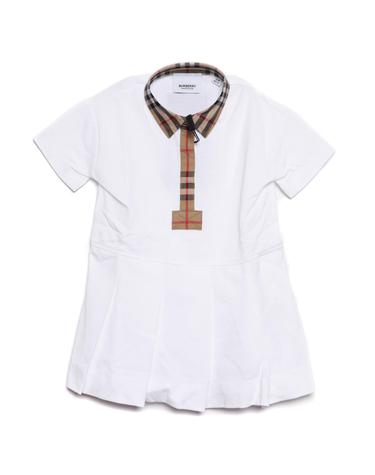 23SS 빈티지 체크 피케 원피스 (8053564 WHITE 23S)