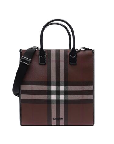 [유니코] [버버리] 23FW 남성 데니 슬림 버티컬 토트숄더백 (8064445 DARK BIRCH BROWN 23F) (8064445 DARK BIRCH BROWN 23F)