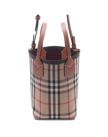 [유니코] [버버리] 23FW 여성 런던 미니 토트숄더백 (8070461 VINTAGE CHECK ARCHIVE BEIGE 23F) (8070461 VINTAGE CHECK ARCHIVE BEIGE 23F)