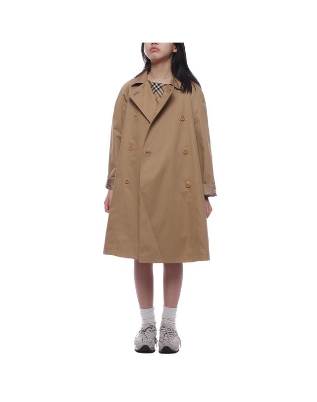 버버리 24SS 트렌치코트 (8078282 ARCHIVE BEIGE 24S) 착용컷