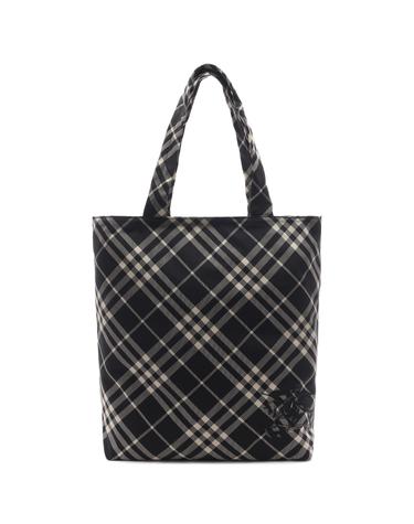 24FW 남성 EKD 체크 토트숄더백 (8097720 BLACK CALICO 24F)
