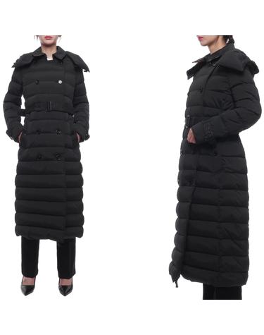 24FW 여성 애쉬윅 후드 롱패딩 (8096365 BLACK 24F)
