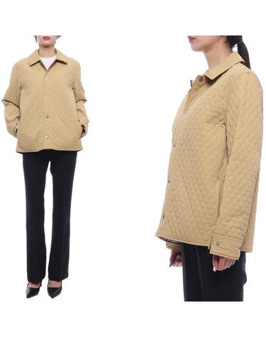 24FW 여성 리버시블 퀼팅 재킷 (8093888 FLAX 24F)