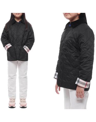 24FW 코듀로이 다이아몬드 퀼팅 재킷 (8092519 BLACK 24F)