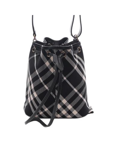 25SS 여성 체크 버킷 미니 숄더백 (8095057 BLACK CALICO 25S)