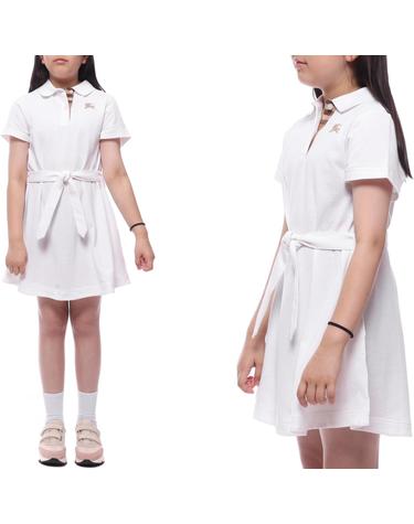25SS 로고 자수 폴로 원피스 (8105088 WHITE 25S)