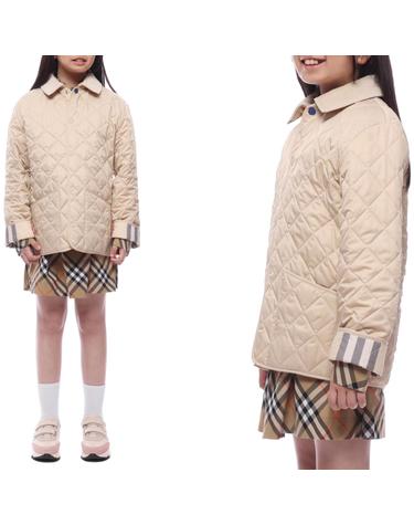 25SS 코듀로이 다이아몬드 퀼팅 재킷 (8092457 PALE STONE 25S)