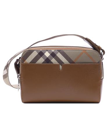 26FW 남성 체크 크로스백 (8127622 FINCH BROWN HAZEL 26F)
