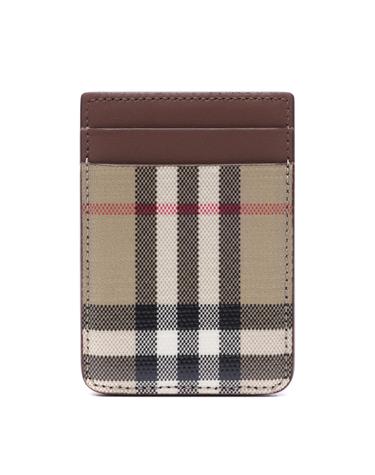 26FW 남성 체크 마그네틱 카드지갑 (8130228 VINTAGE CHECK 26F)