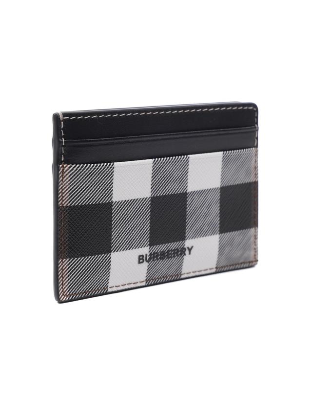 버버리 26SS 남성 체크 카드지갑 (8117315 DARK BIRCH BROWN 26S) 착용컷