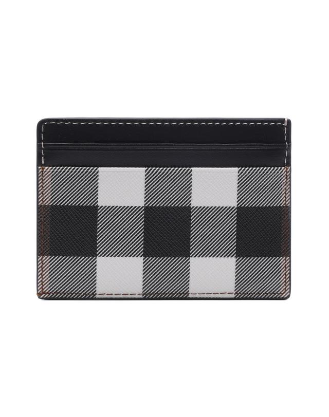 버버리 26SS 남성 체크 카드지갑 (8117315 DARK BIRCH BROWN 26S) 착용컷