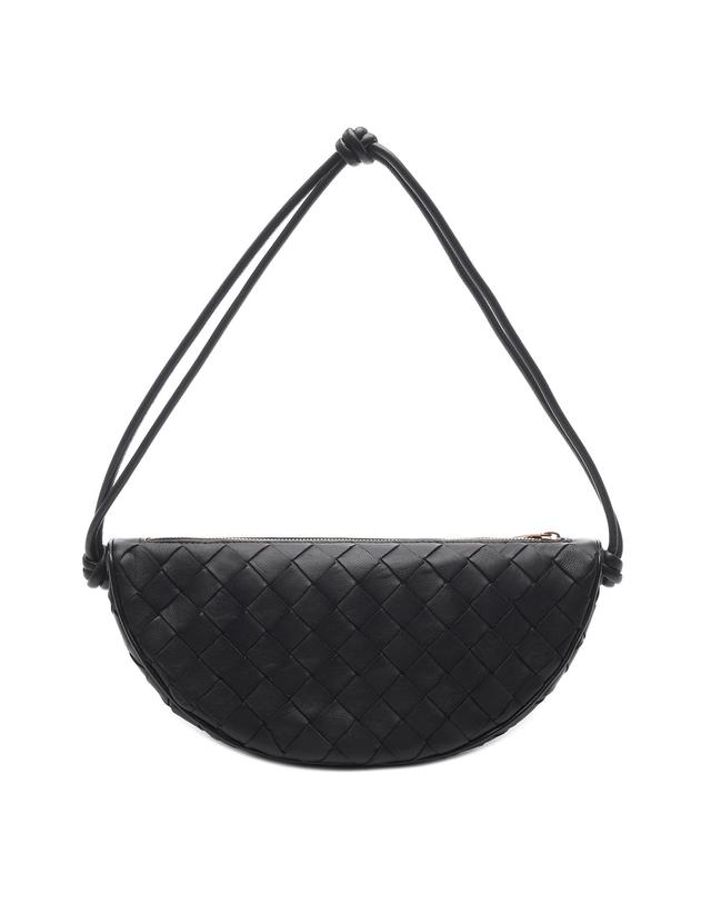 보테가 베네타 24FW 여성 인트레치아토 미니 숄더백 (729377 V3UH2 8425 24F) 착용컷