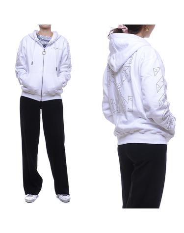 20SS 여성 애로우 후드 집업 (OWBE005S20FLE001_0110_20S)