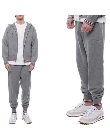 23FW 남성 스트라이프 캐시미어 조거 팬츠 (MKQ014A Y2001 055 23F)