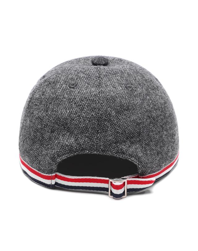 톰브라운 23FW 남성 솔리드 도니골 트위드 볼캡 (MHC328C 05385 035 23F) 착용컷