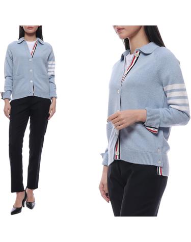 24SS 여성 래글런 카라 니트 가디건 (FKC558A Y1002 480 24S)