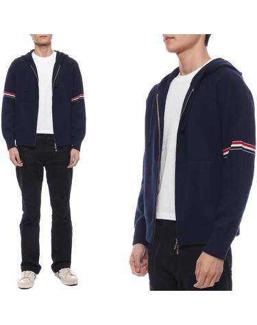 24FW 남성 암밴드 캐시미어 후드집업 (MKT013A Y2001 415 24F)