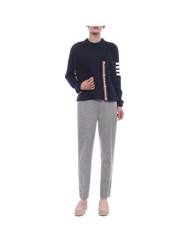 톰브라운 25FW 여성 밀라노 스티치 가디건 (FKC207A 00219 415 25F) 착용컷