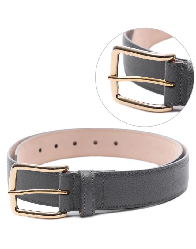 톰브라운 25FW 남성 페블 그레인 클래식 벨트 (MCX049A 00198 025 25F) 착용컷