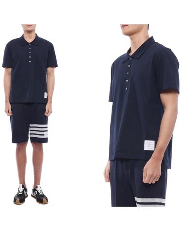 26SS 남성 삼선탭 폴로 반팔티셔츠 (MJP052A 00042 415 26S)