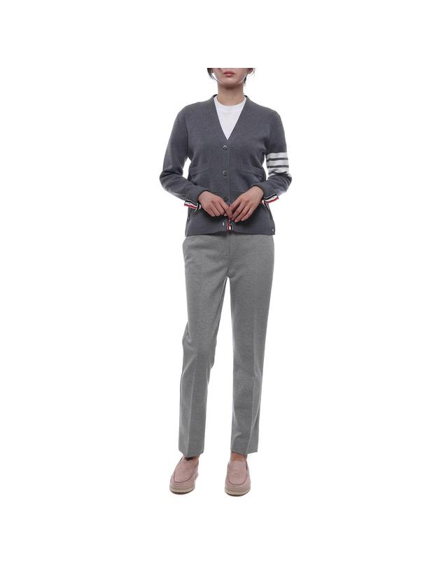 톰브라운 26SS 여성 밀라노 스티치 울 가디건 (FKC207A 00014 035 26S) 착용컷