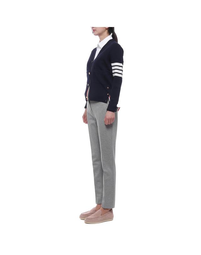 톰브라운 26SS 여성 밀라노 스티치 울 가디건 (FKC207A 00014 415 26S) 착용컷