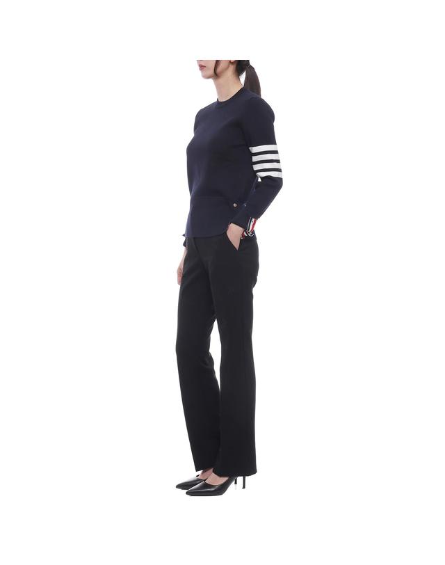 톰브라운 26FW 여성 밀라노 스티치 울 니트 (FKA239A 00014 415 26F) 착용컷